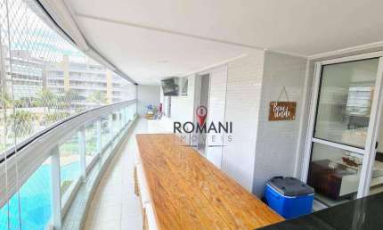 Apartamento com 4 dormitórios à venda, 123 m² por R$ 3.700.000,00 - Riviera - Módulo 7 - Bertioga/SP