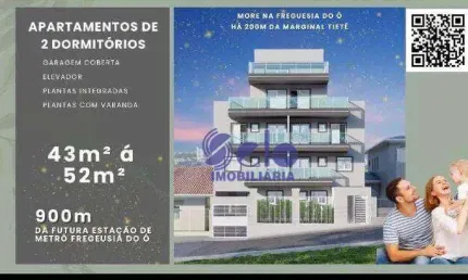 Apartamentos com 2 dormitórios à venda, 44 m² a 53 m² partir de por R$ 286.000 - Vila União(Zona Norte) -  Utilize recursos Minha Casa Minha Vida