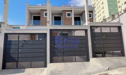 Sobrado novo com 2 dormitórios à venda, 73 m² por r$ 590.000 - vila nina - são paulo/sp