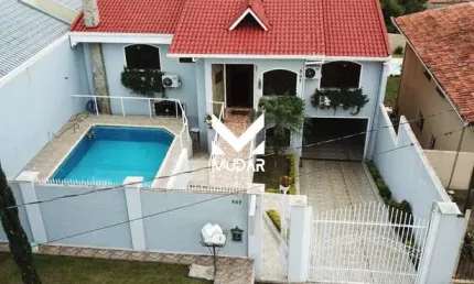 Casa com 3 quartos sendo 2 suítes com edícula e piscina em olarias