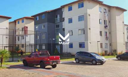 Apartamento semimobiliado com 2 quartos em Uvaranas – Residencial Vida Nova