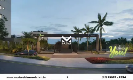 Lançamento: ap com 2 quartos, suíte, 1 vaga e área de lazer completa em oficinas – eleva you