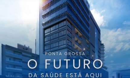 Apartamento com 1 quarto à venda na Rua Silvia Jardim, Centro, Ponta Grossa