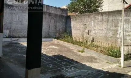 Terreno à venda na Vila Tibiriçá, Santo André 