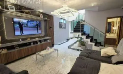 Casa com 3 quartos à venda na Vila Scarpelli, Santo André 