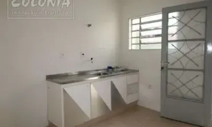 Casa com 1 quarto para alugar na Vila Camilópolis, Santo André 