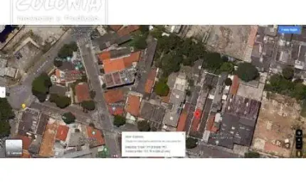Terreno à venda na Vila São Pedro, Santo André 