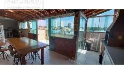 Cobertura com 2 quartos à venda na Vila Curuçá, Santo André 
