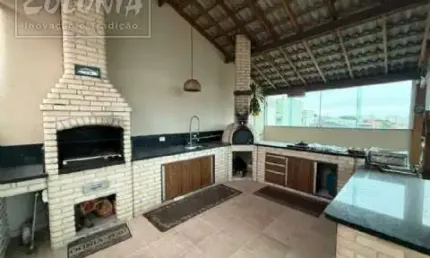 Cobertura com 3 quartos à venda na Vila Alzira, Santo André 