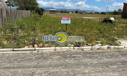 Beno Imóveis Vende Terreno 12X25 Escriturado em Capão Novo  4quadras do mar