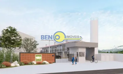 Apartamentos de 1 e 2 dormitórios em condominio fechado a venda em Alvorada RS