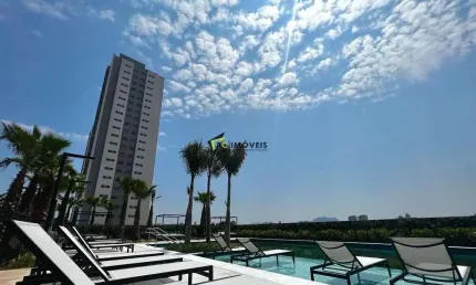 Apartamento 88m² 2 quartos sendo 1 suíte, varanda gourmet e garagem coberta.