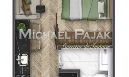 Loft com 1 quarto à venda na Alameda Raja Gabaglia, 289, Vila Olímpia, São Paulo