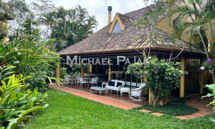 Casa em condomínio fechado com 4 quartos para alugar na Avenida Baleia Azul, 1100, Baleia, São Sebastião, 280 m2 por R$ 30.000