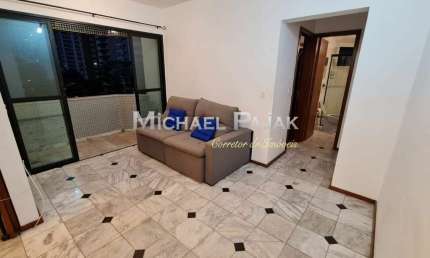 Apartamento com 1 quarto para alugar na Avenida Jacutinga, 251, Indianópolis, São Paulo, 48 m2 por R$ 3.350