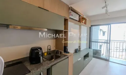 Apartamento com 1 quarto para alugar na Avenida Santo Amaro, 1342, Vila Nova Conceição, São Paulo