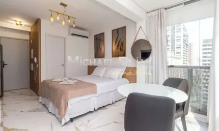 Studio tipo  para venda com 1 quarto, em Pinheiros - Michael Pajak (11) 99996 - 4550