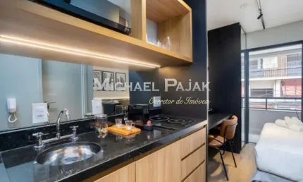 Studio nr mobiliado à venda no paraíso - michael pajak (11) 99996-4550