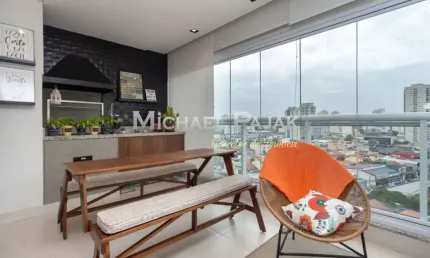 Apartamento tipo para venda com 2 quartos, sendo 2 suítes - michael pajak (11) 99996 - 4550