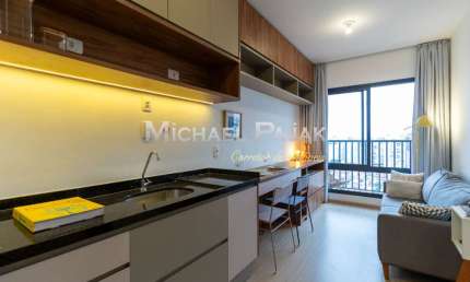 Apartamento tipo para venda com 1 quarto - Michael Pajak (11) 99996 - 4550