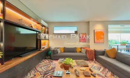 Apartamento tipo para venda com 4 quartos, sendo 4 suítes - michael pajak (11) 99996 - 4550