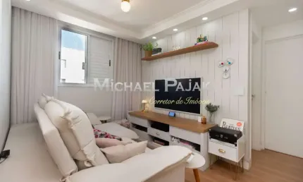 Apartamento tipo para venda com 2 quartos, sendo 1 suíte - michael pajak (11) 99996-4550