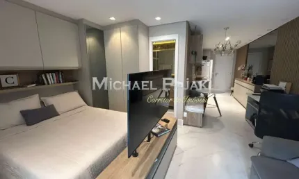 Studio para venda em centro com 1 quarto - michael pajak (11) 99996-4550