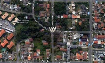 Terreno à venda na Rua Casimiro José Marques de Abreu, 10, São Lourenço, Curitiba