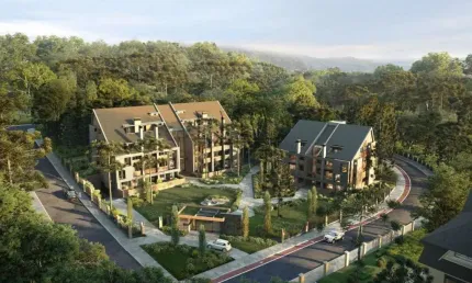 Apartamento 2 quartos no residenziale monte lussari - bavaria