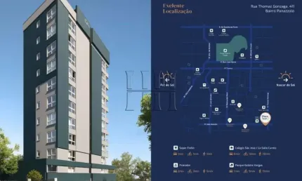 Apartamento 2 Quartos no Res. Pinot Noir  - Panazzolo