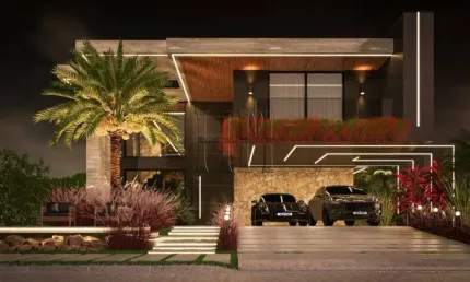 Casa 4 Quartos com 4 Suítes e 406m² - Colina Sorriso
