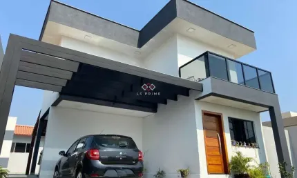 Casa em condomínio fechado com 3 quartos à venda na Um, 175, Parque dos Buritis, Lagoa Santa por R$ 790.000
