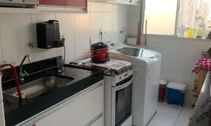 Apartamento com 2 quartos à venda na Rua Gato Cinzento, Vila Urupês, Suzano, 46 m2 por R$ 190.000