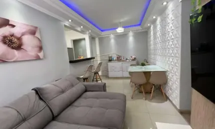 Apartamento com 3 quartos à venda na Rua Alma Cabocla, Vila Urupês, Suzano, 83 m2 por R$ 340.000
