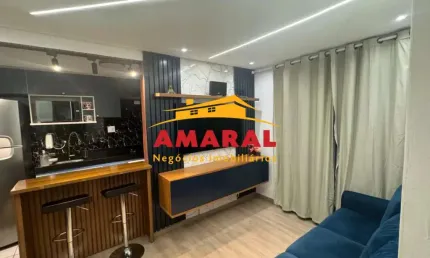Apartamento com 2 quartos à venda na Rua Regina Cabalau Mendonça, Jardim São Luís, Suzano, 50 m2 por R$ 300.000