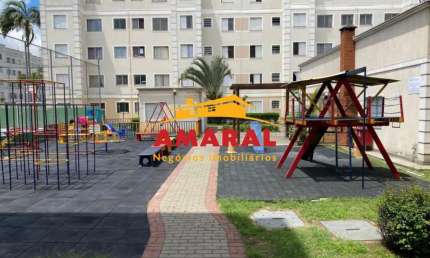 Apartamento com 2 quartos à venda na Rua Gato Cinzento, Vila Urupês, Suzano, 46 m2 por R$ 200.000