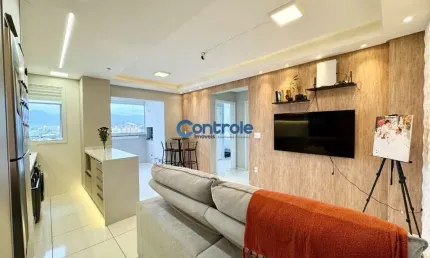 Apartamento com 2 quartos à venda na rua recanto dos santos, 235, passa vinte, palhoça por r$ 445.000