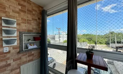 Apartamento com 2 quartos à venda na Rua Adélia Schröeder Pontes, 346, Serraria, São José por R$ 350.000