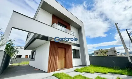 Casa com 3 quartos à venda na itamar silva filho, 7, bela vista, palhoça por r$ 750.000