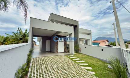 Casa com 2 quartos à venda na Clotildo Frutuoso Lopes, 2, Aririu, Palhoça por R$ 595.000