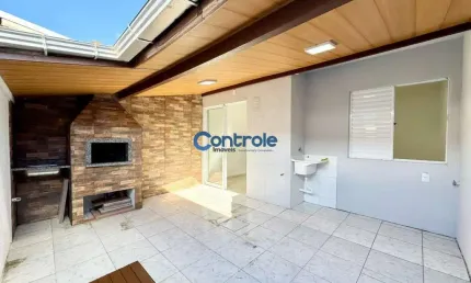 Casa em condomínio fechado com 3 quartos à venda na avenida paulo roberto vidal, 65, bela vista, palhoça por r$ 330.000