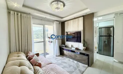 Apartamento com 2 quartos à venda na rua hamilton ferreira, 163, areias, são josé por r$ 390.000