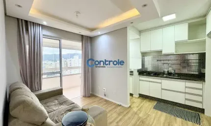 Apartamento com 2 quartos à venda na rua najla carone guedert, 181, pagani, palhoça por r$ 640.000