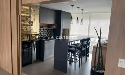APTO A VENDA NO TATUAPÉ, MOBILIADO, TERRAÇO GOURMET, 03 SUÍTES, 04 VAGAS !!