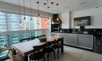 Apto no jd anália franco, reformado, 02 vagas, terraço gourmet !!