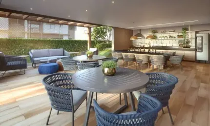 APTO EM CONSTRUÇÃO A VENDA NO TATUAPÉ, VARANDA GOURMET + 02 VAGAS !!