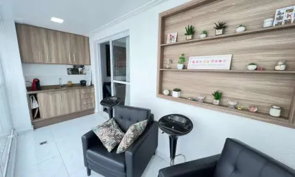 Apto tatuapé, terraço grill, 75 metros, 02 vagas, andar alto, 02 dorm/1suite c/ closet.