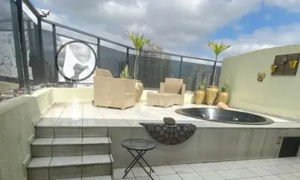 Cobertura duplex a venda na mooca, 03 vagas, churrasqueira e hidromossagem !!