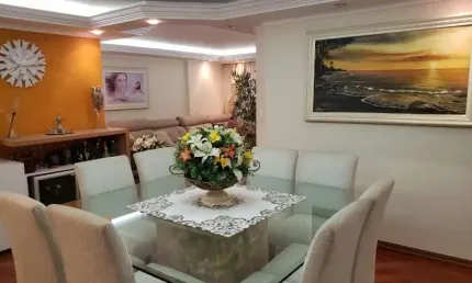 APTO A VENDA PRÓXIMO AO SHOP. ANÁLIA FRANCO 130M², MOBILIADO, 04 VAGAS !!