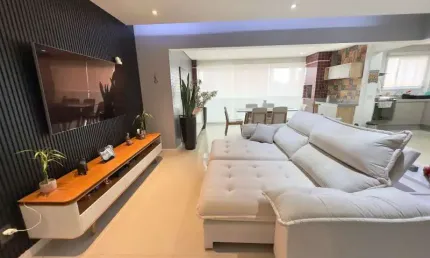 Apto a venda no tatuapé, 134m², 03 suítes, 03 vagas, terraço gourmet, mobiliado !!